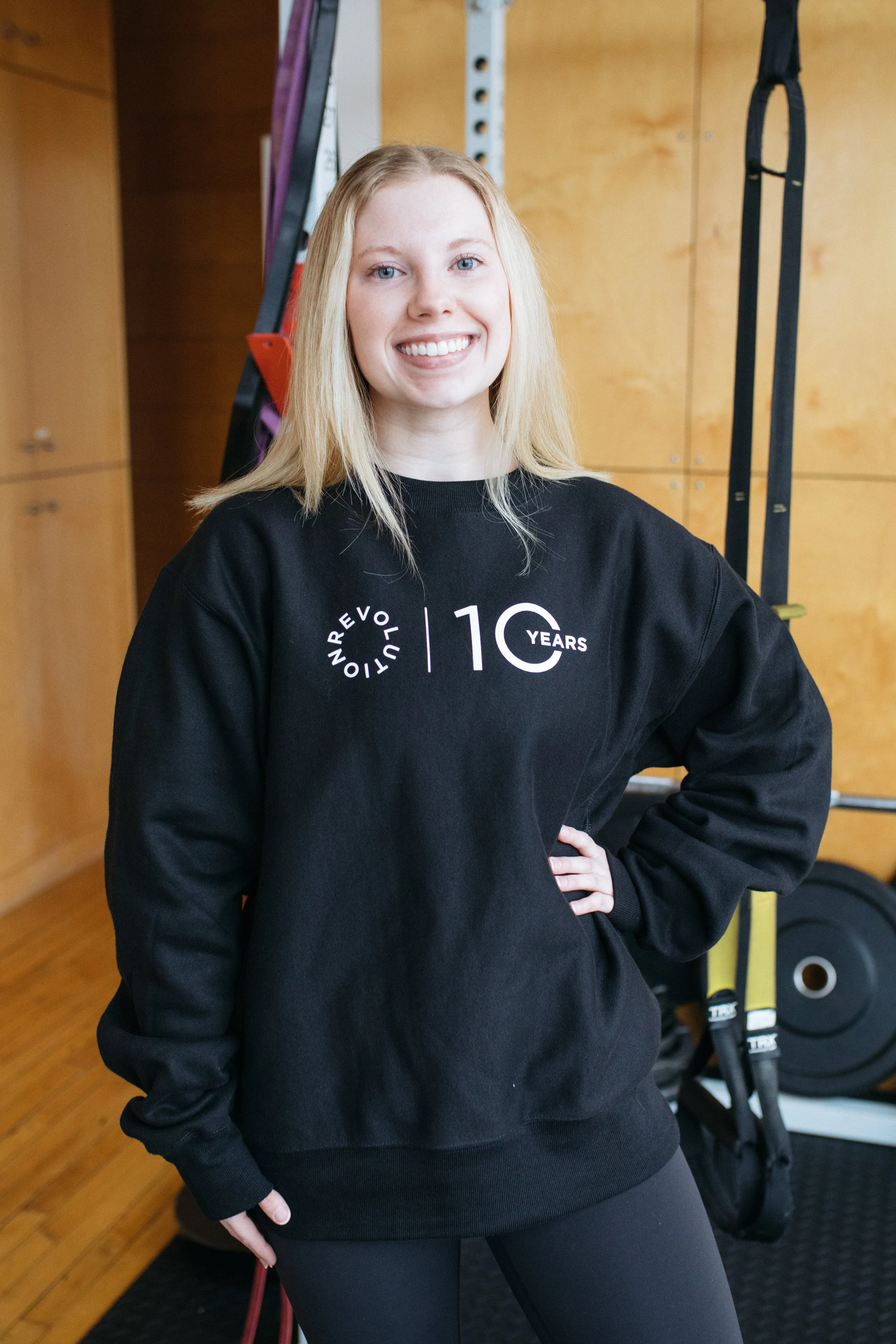 10th Anniversary Buffalo Sweats Harder Champion Crew