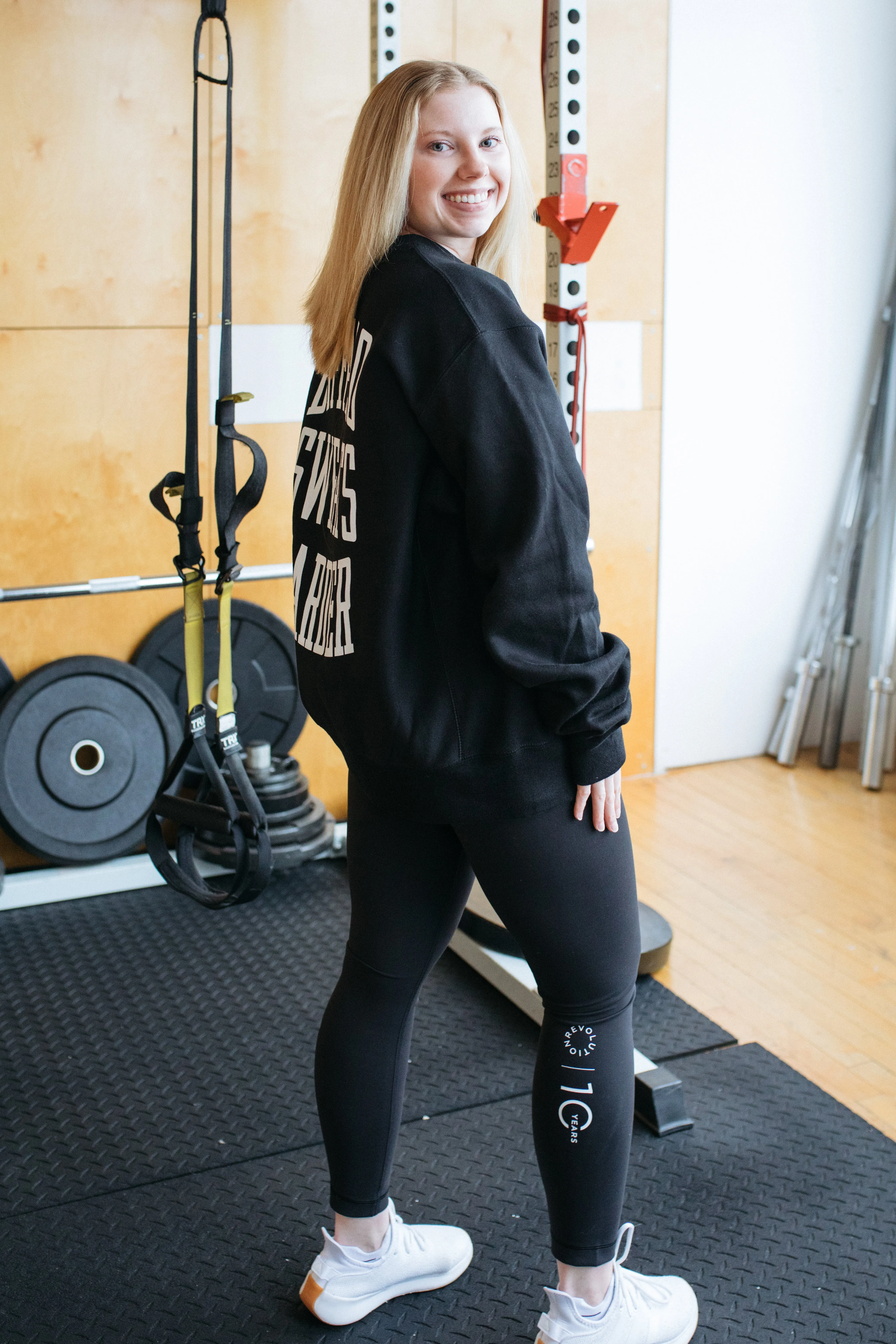 10th Anniversary Buffalo Sweats Harder Champion Crew