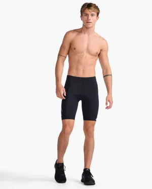 2XU Compression Tri Shorts, Herren, schwarz/weiß