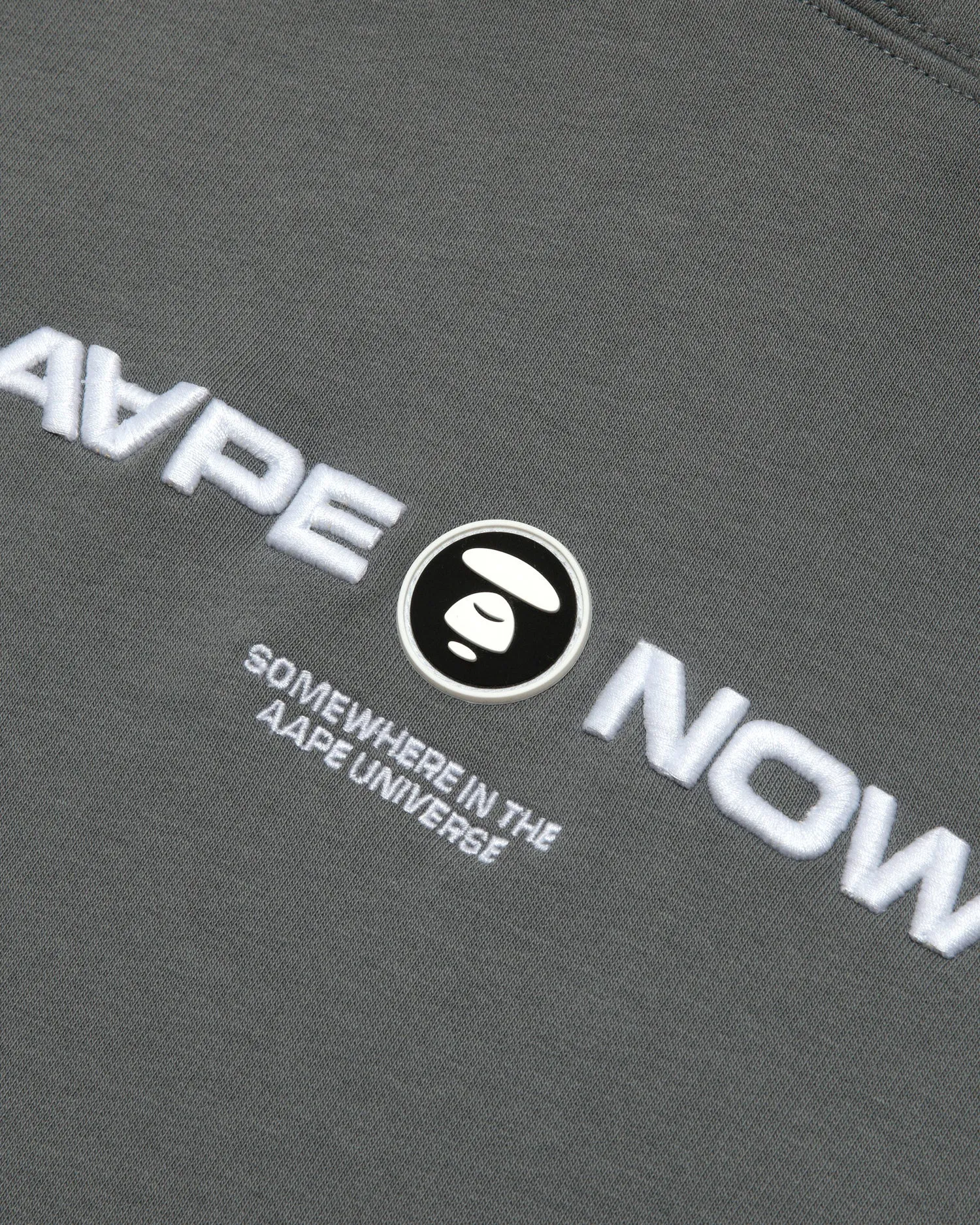 AAPENOW moonface logo gradient hoodie