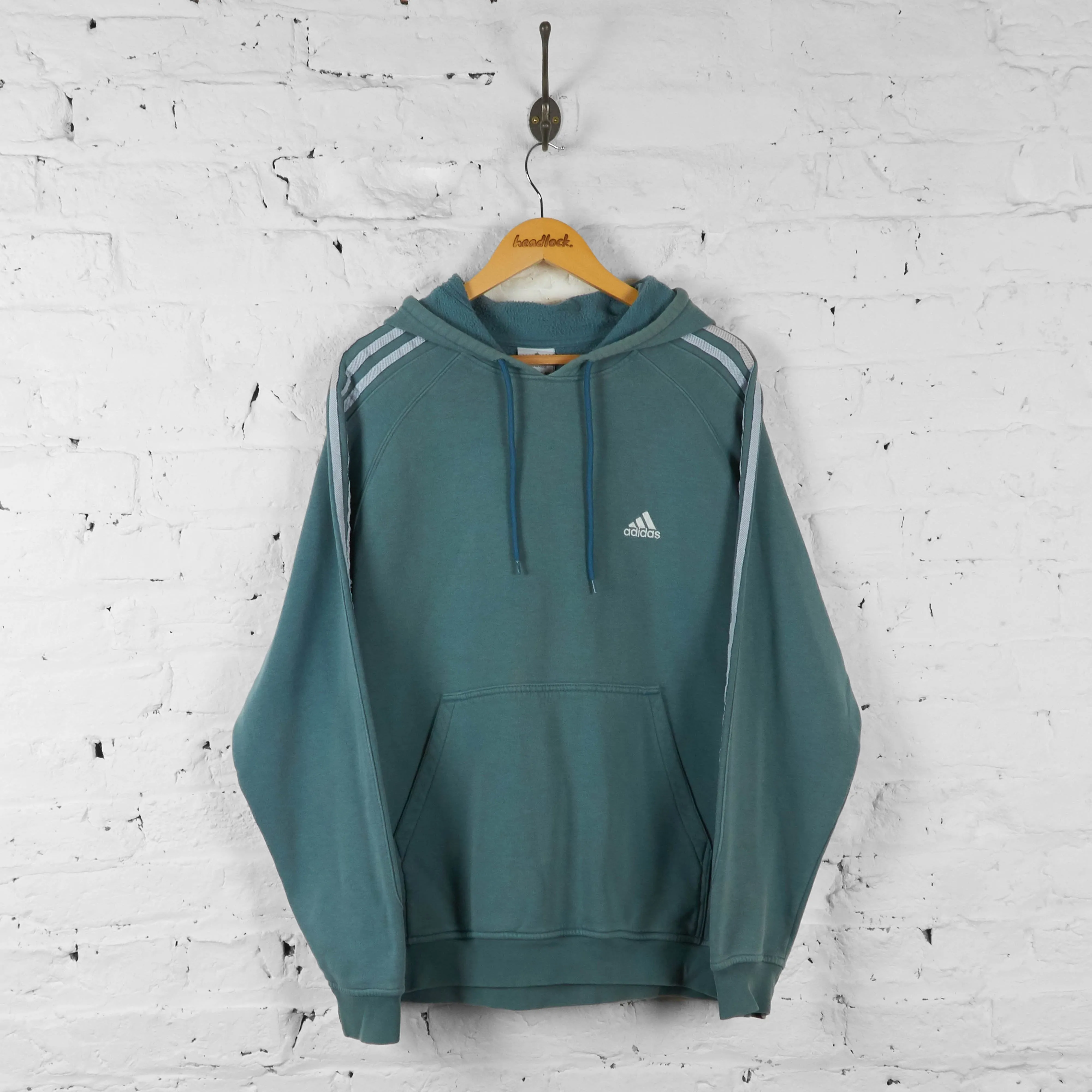 Adidas Hoodie - Green - L