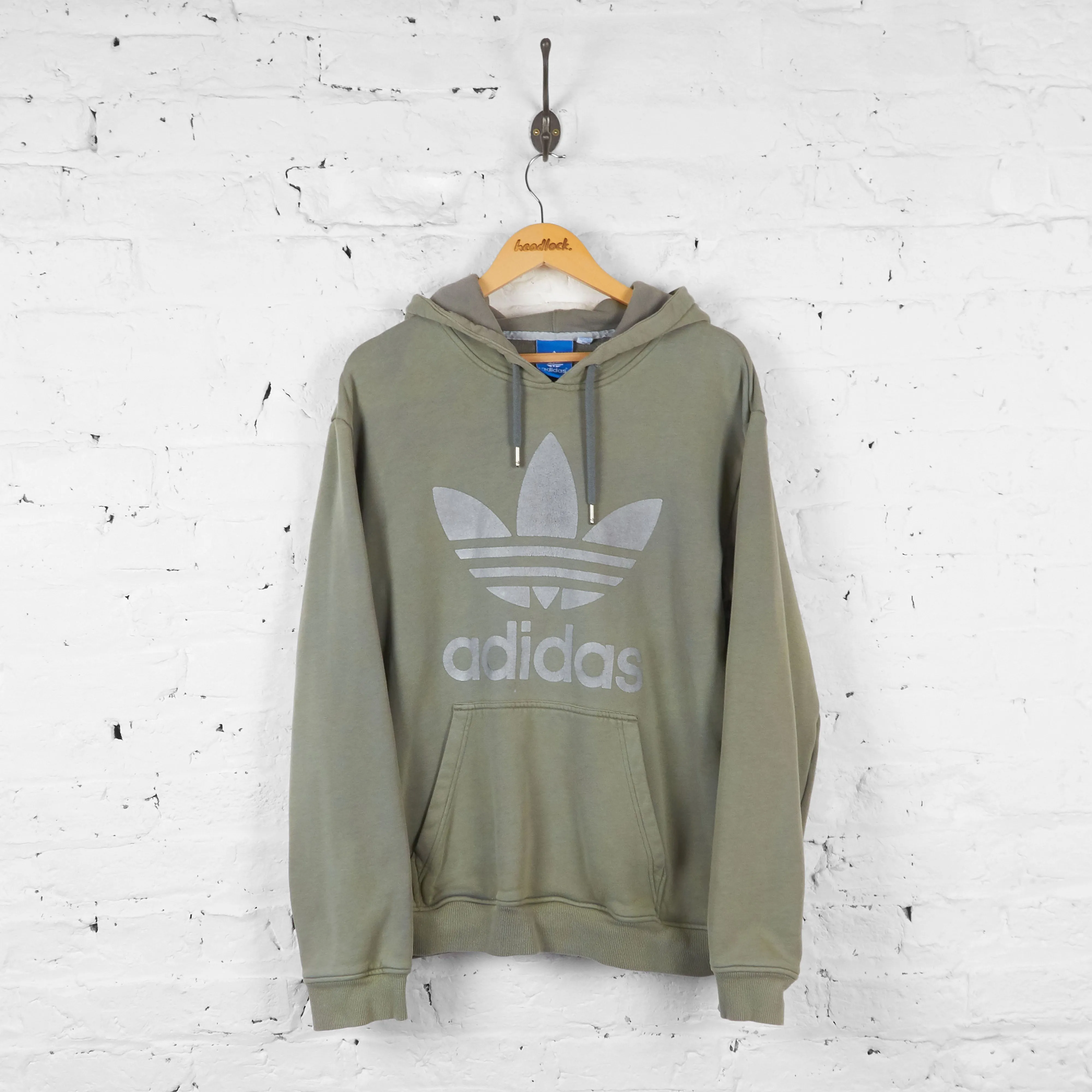 Adidas Hoodie - Green - XL