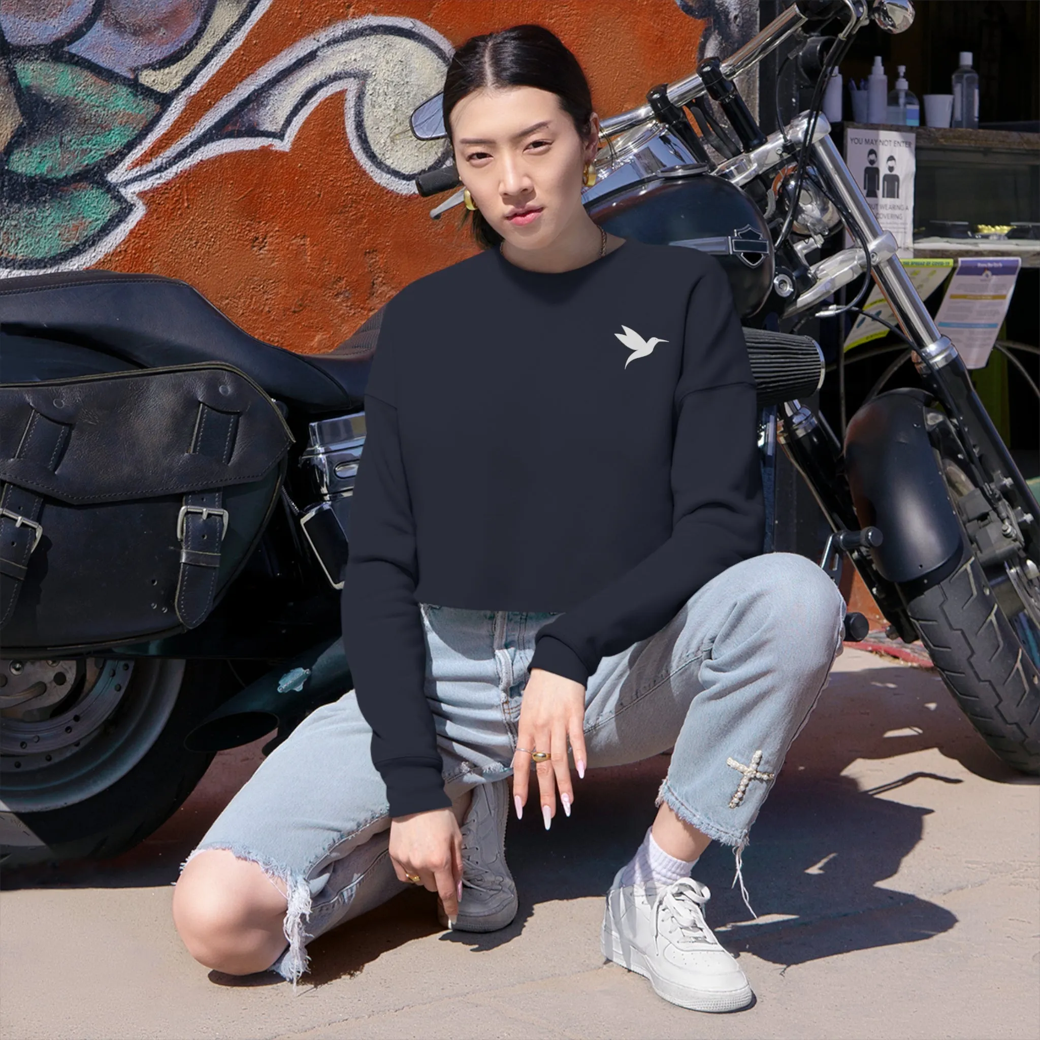 All the Gods Women's Cropped Sweatshirt