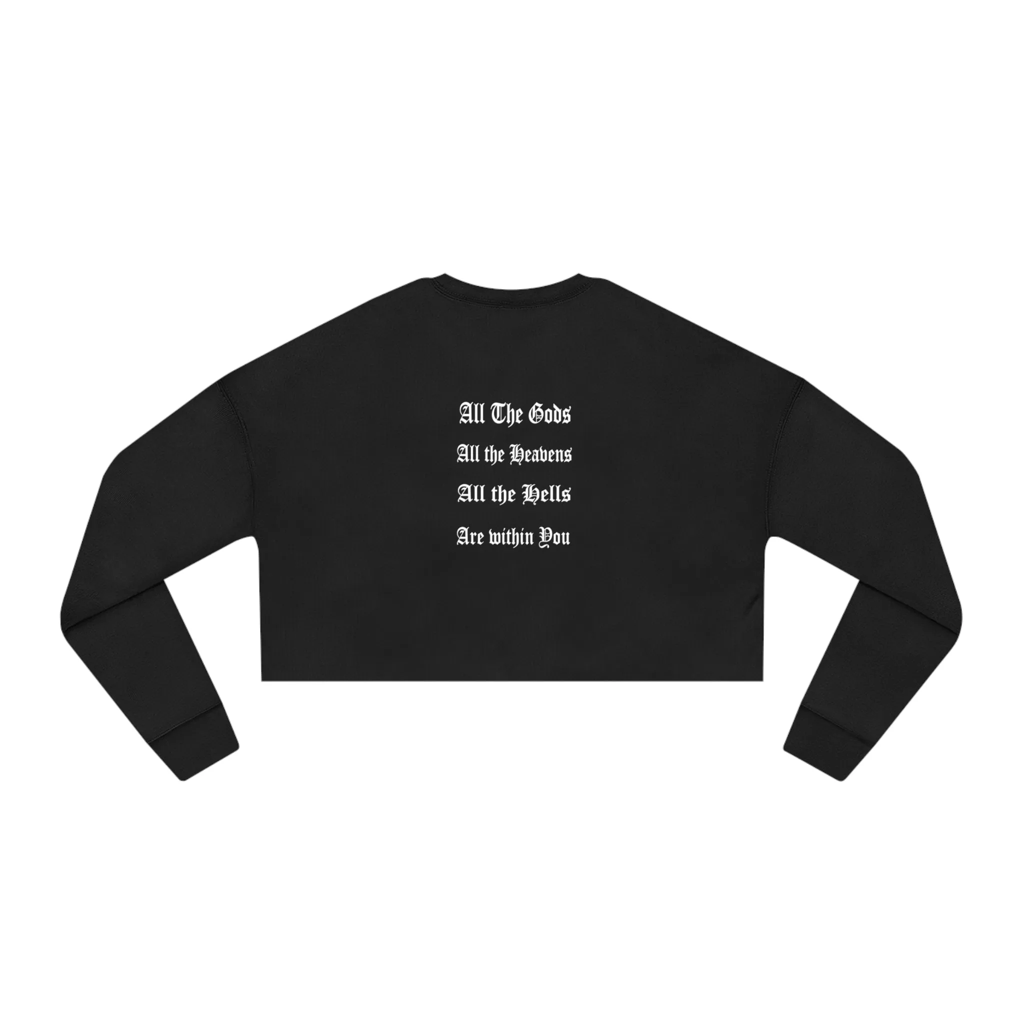 All the Gods Women's Cropped Sweatshirt