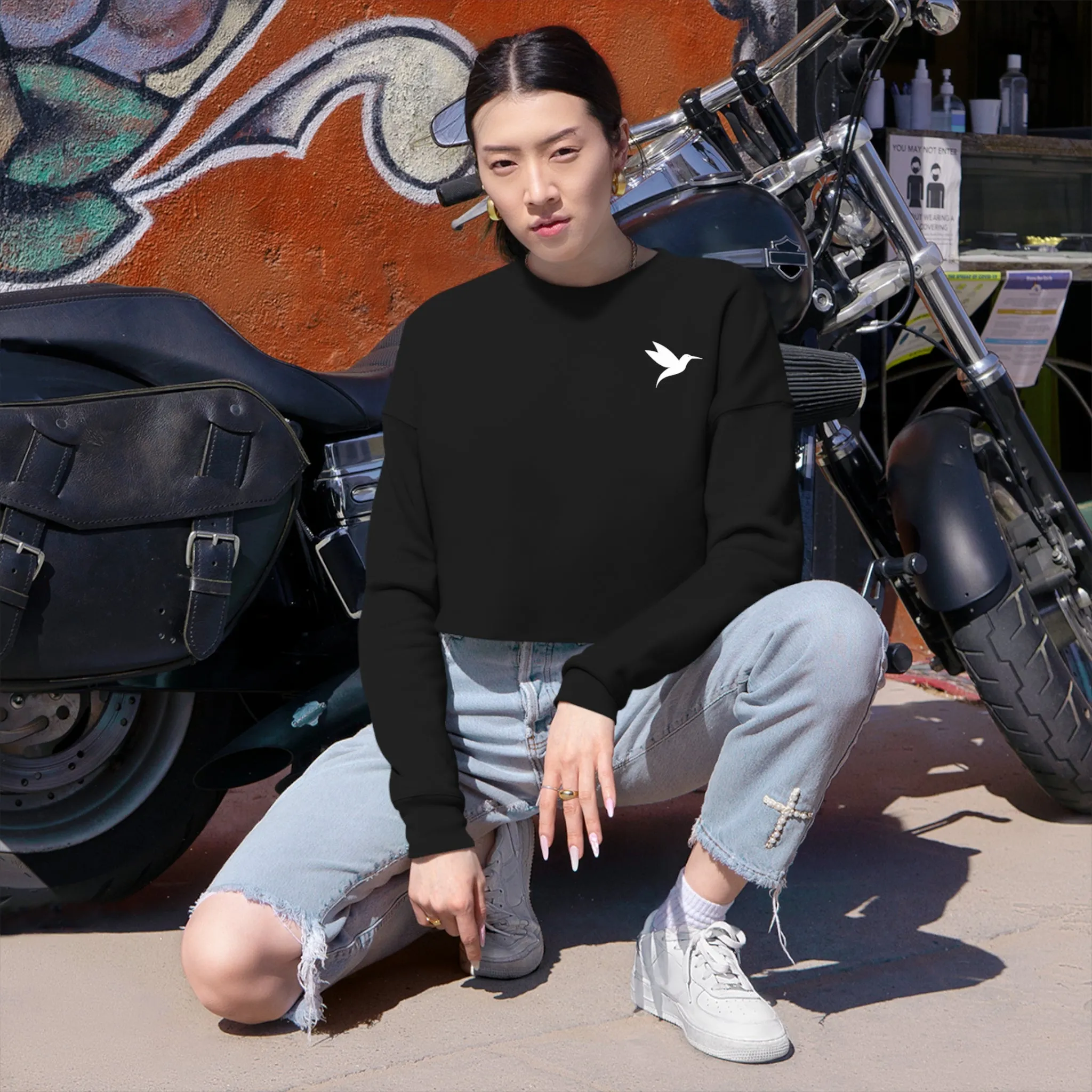 All the Gods Women's Cropped Sweatshirt