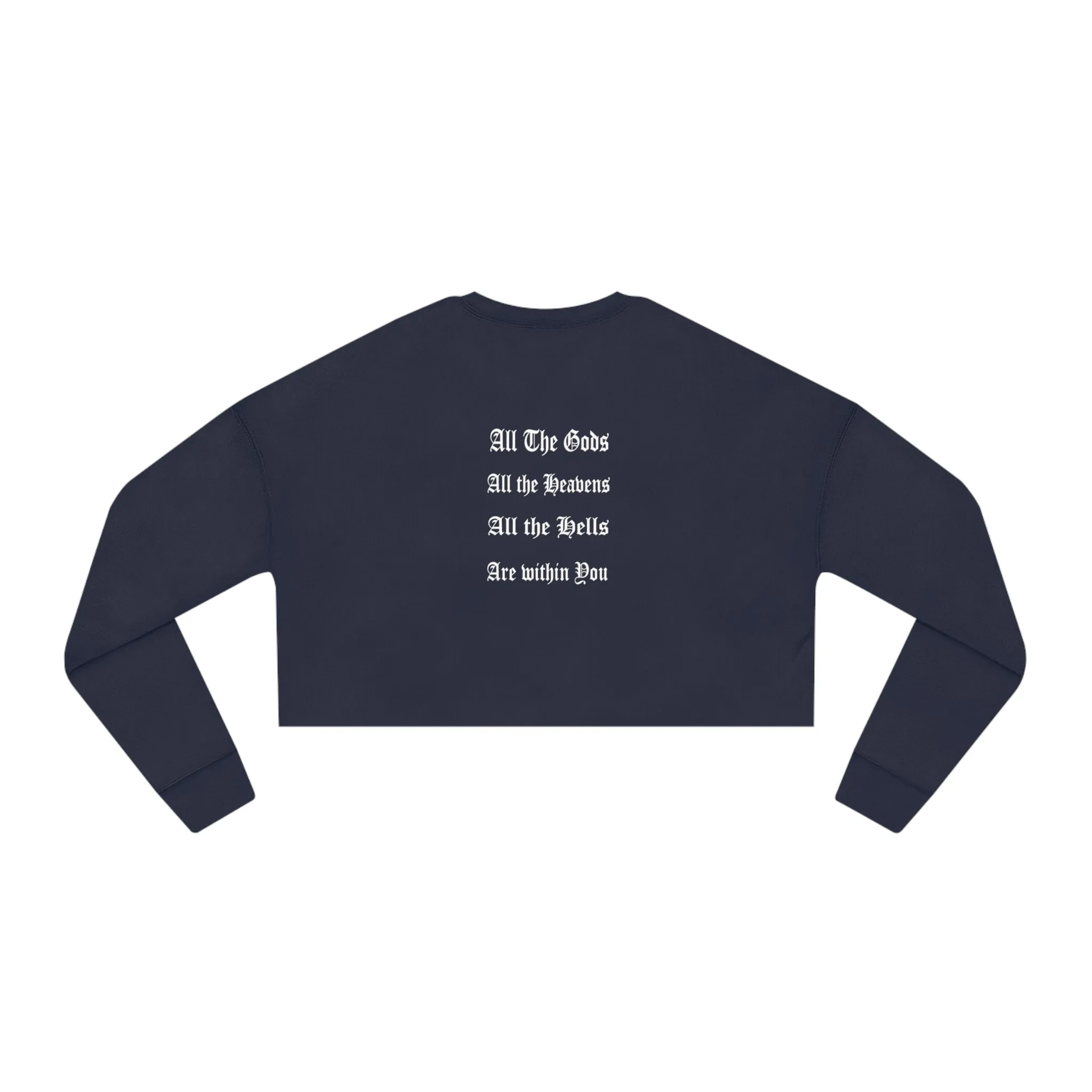 All the Gods Women's Cropped Sweatshirt