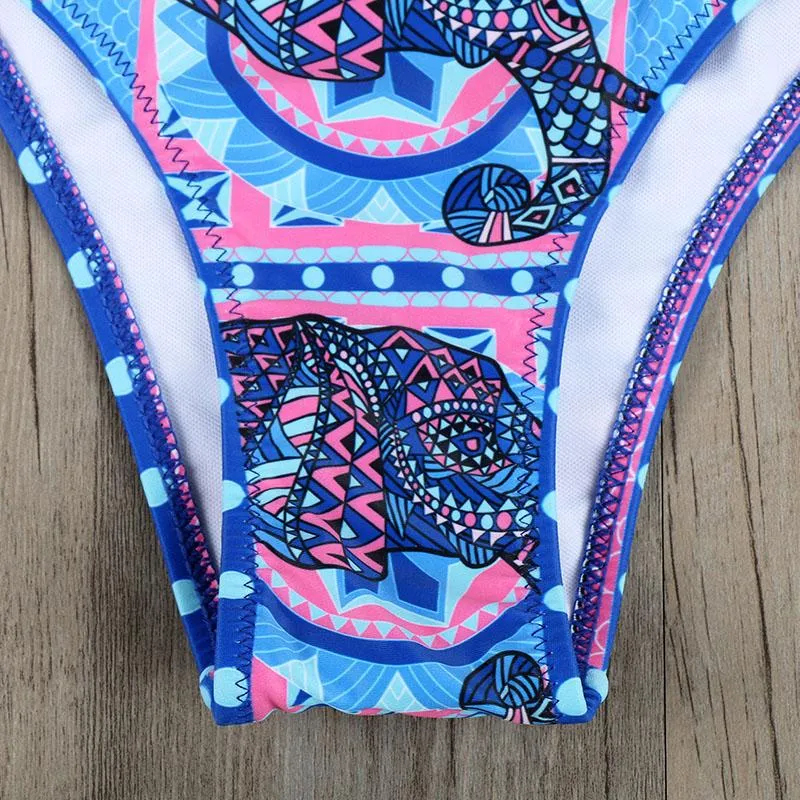 Alyona Crochet High Neck Bikini