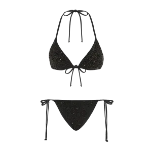 Amel High waist Bikini Bottom Black