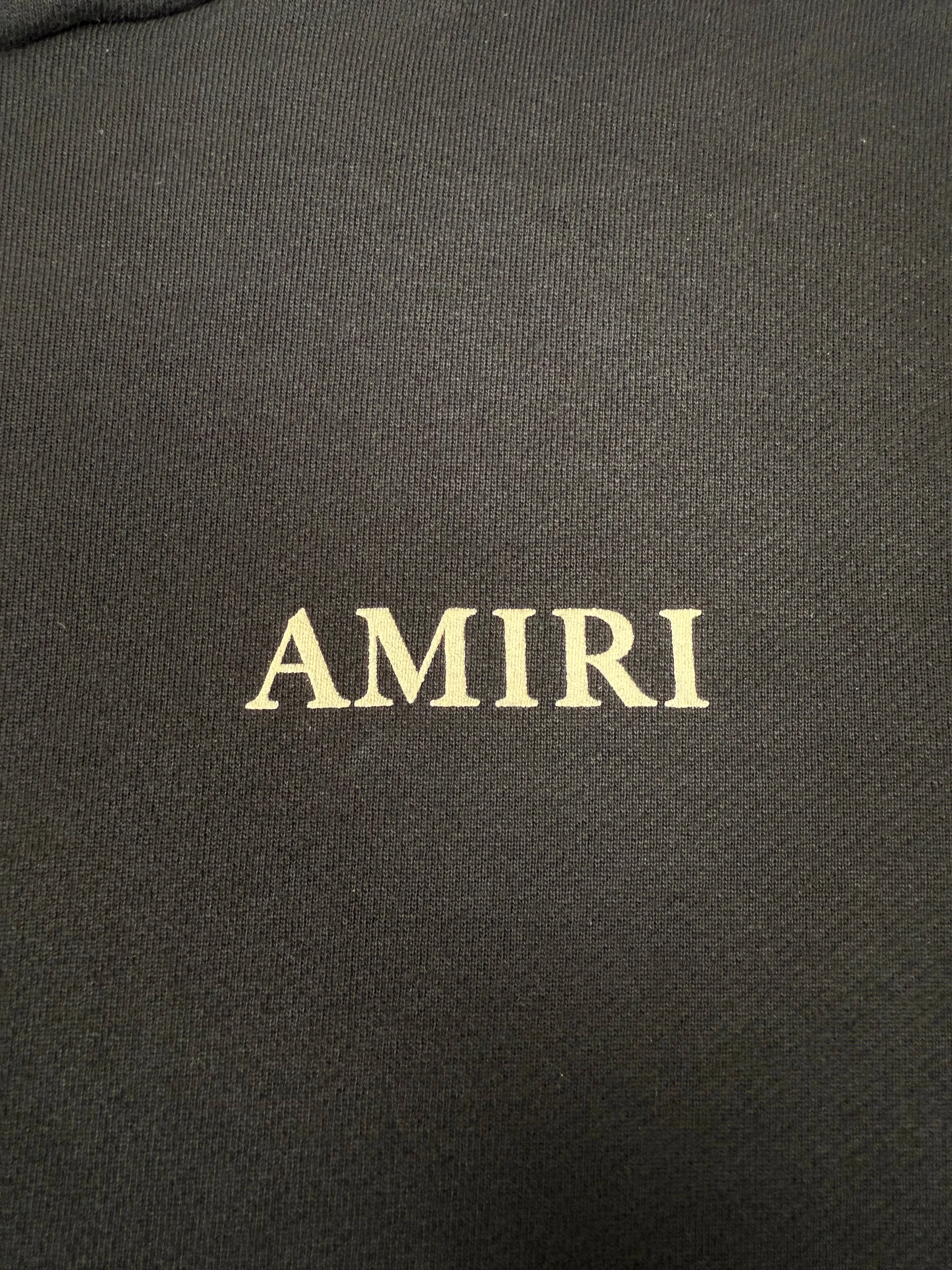 Amiri Logo Hoodie - Black (Unused)