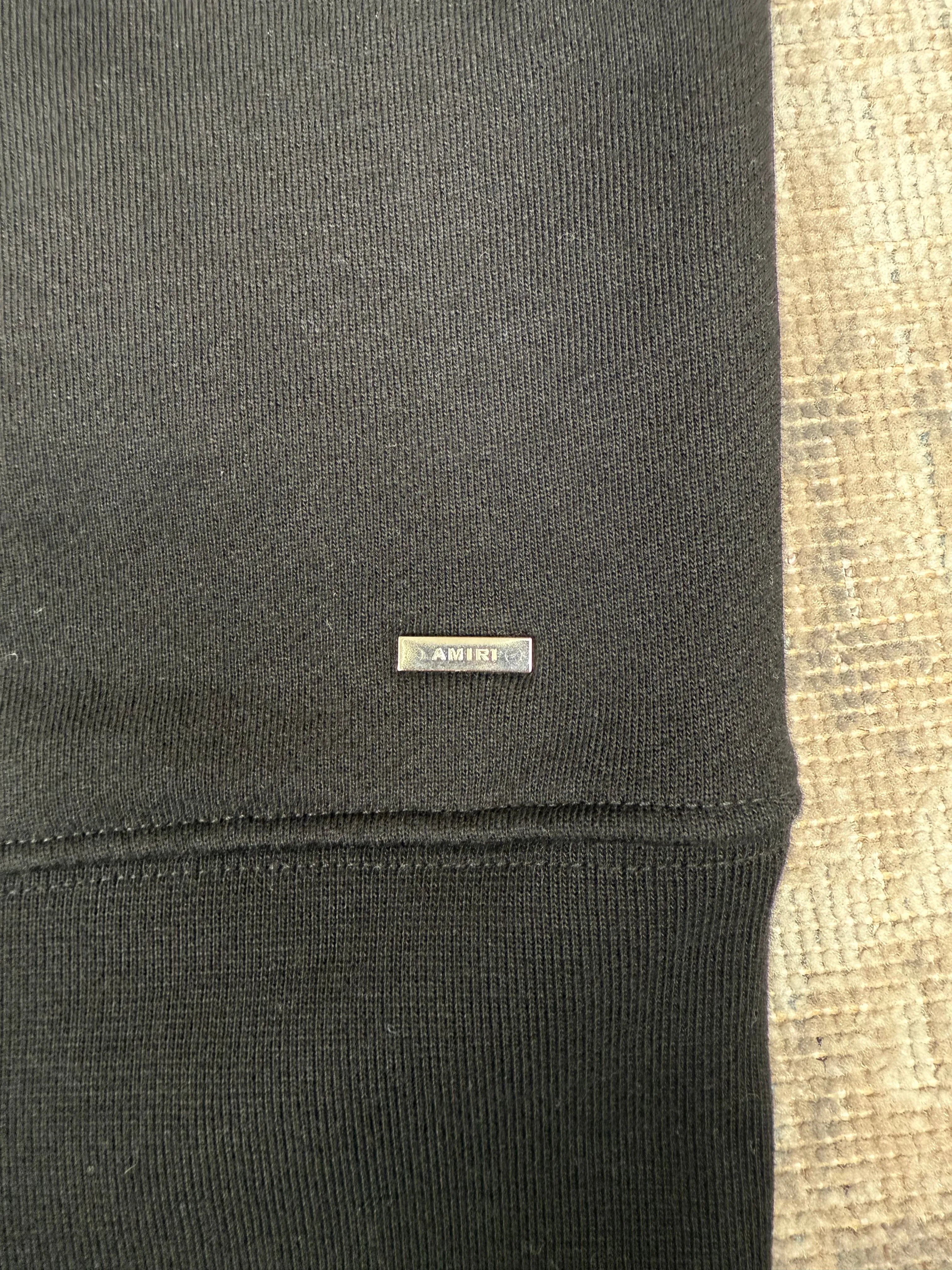 Amiri Logo Hoodie - Black (Unused)