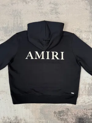 Amiri Logo Hoodie - Black (Unused)