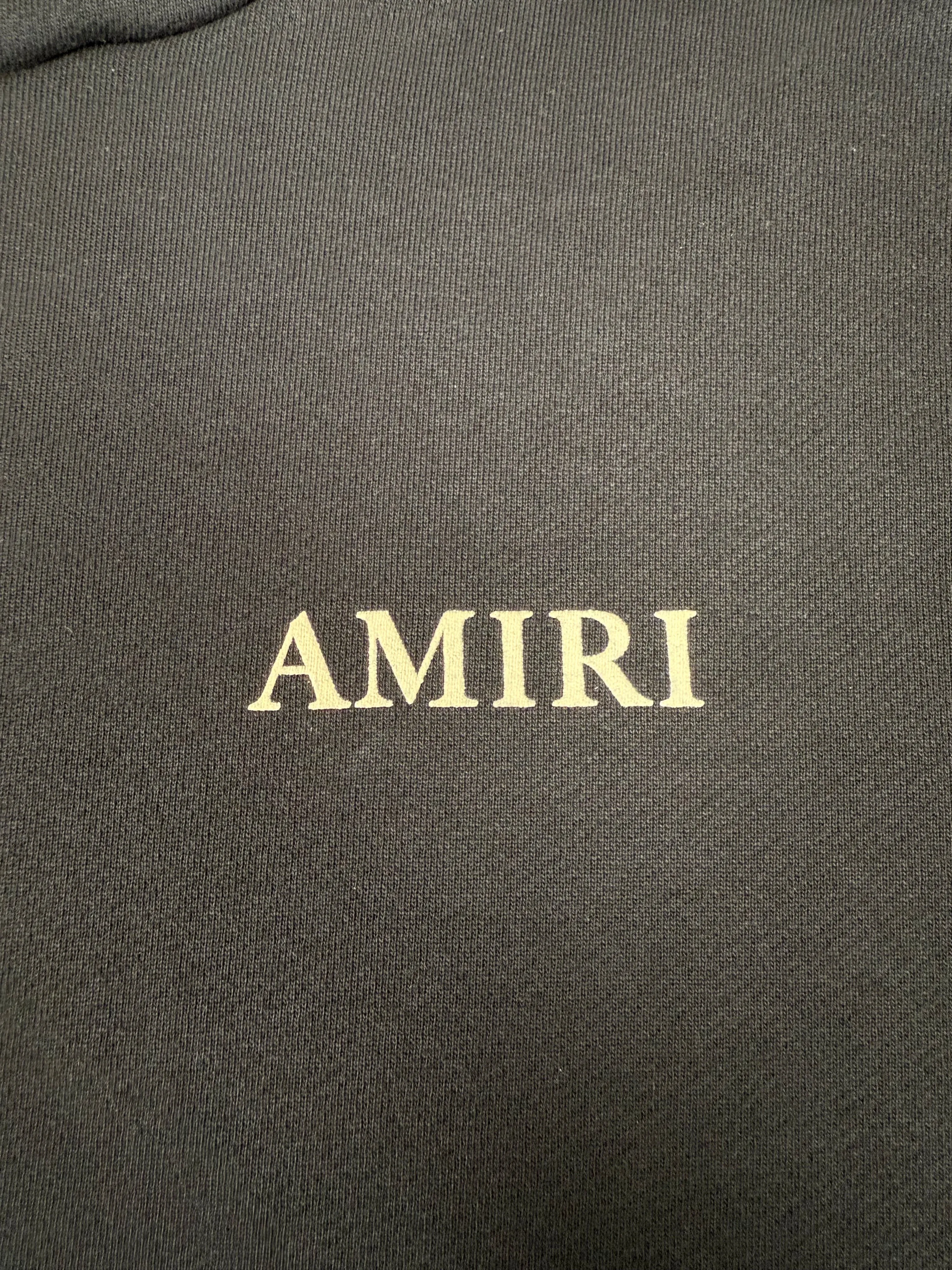 Amiri Logo Hoodie - Black (Unused)
