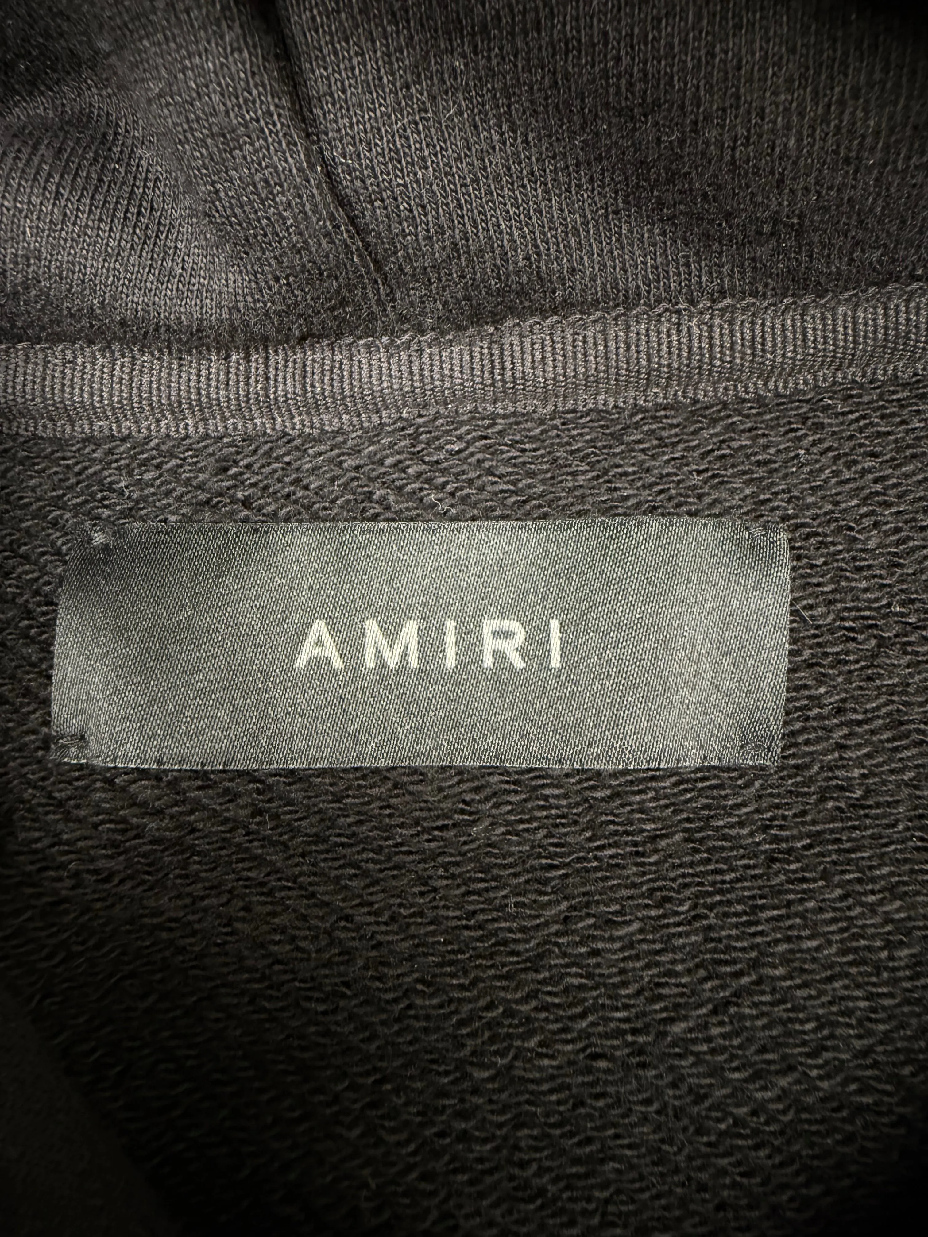 Amiri Logo Hoodie - Black (Unused)