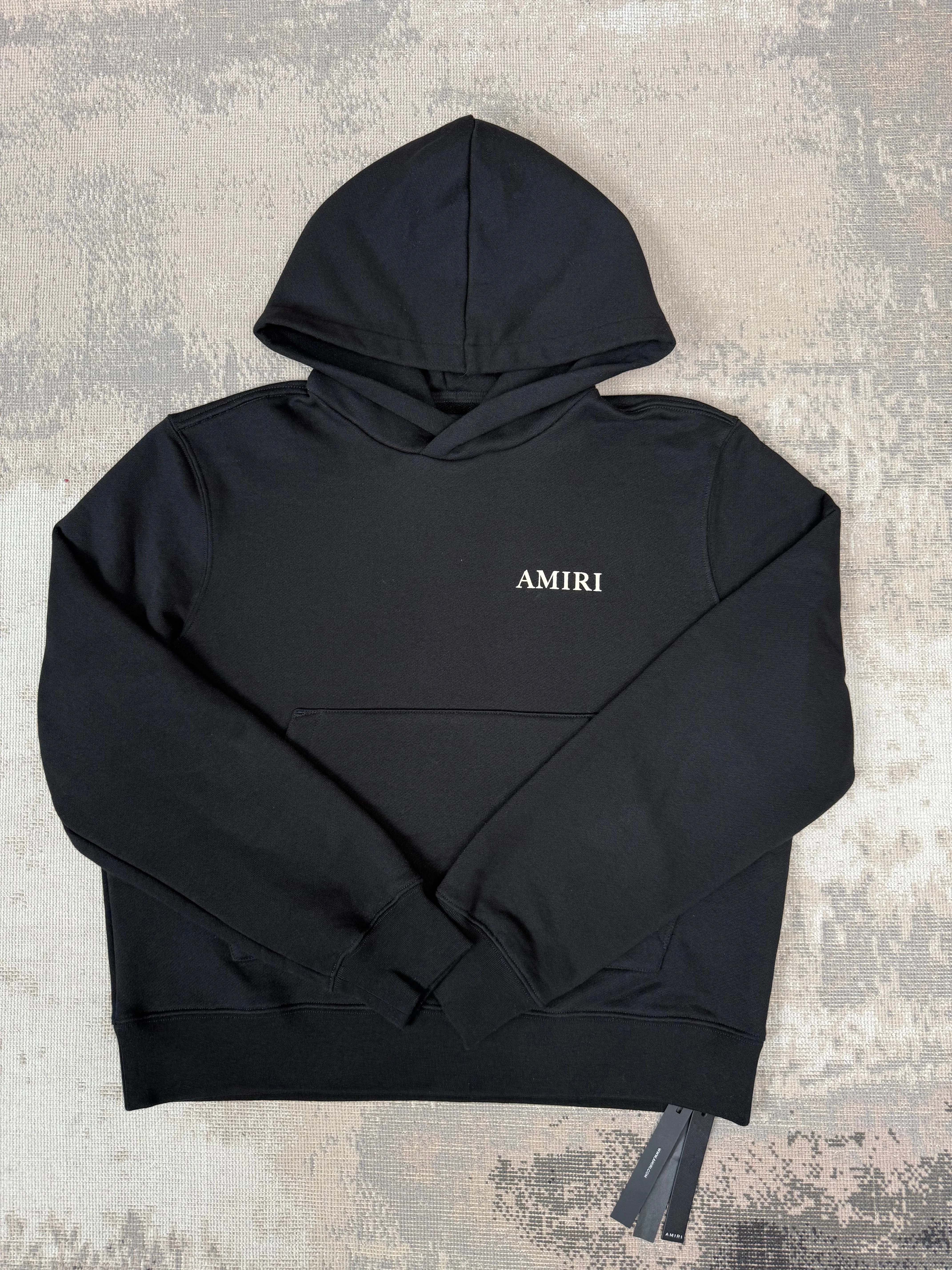 Amiri Logo Hoodie - Black (Unused)