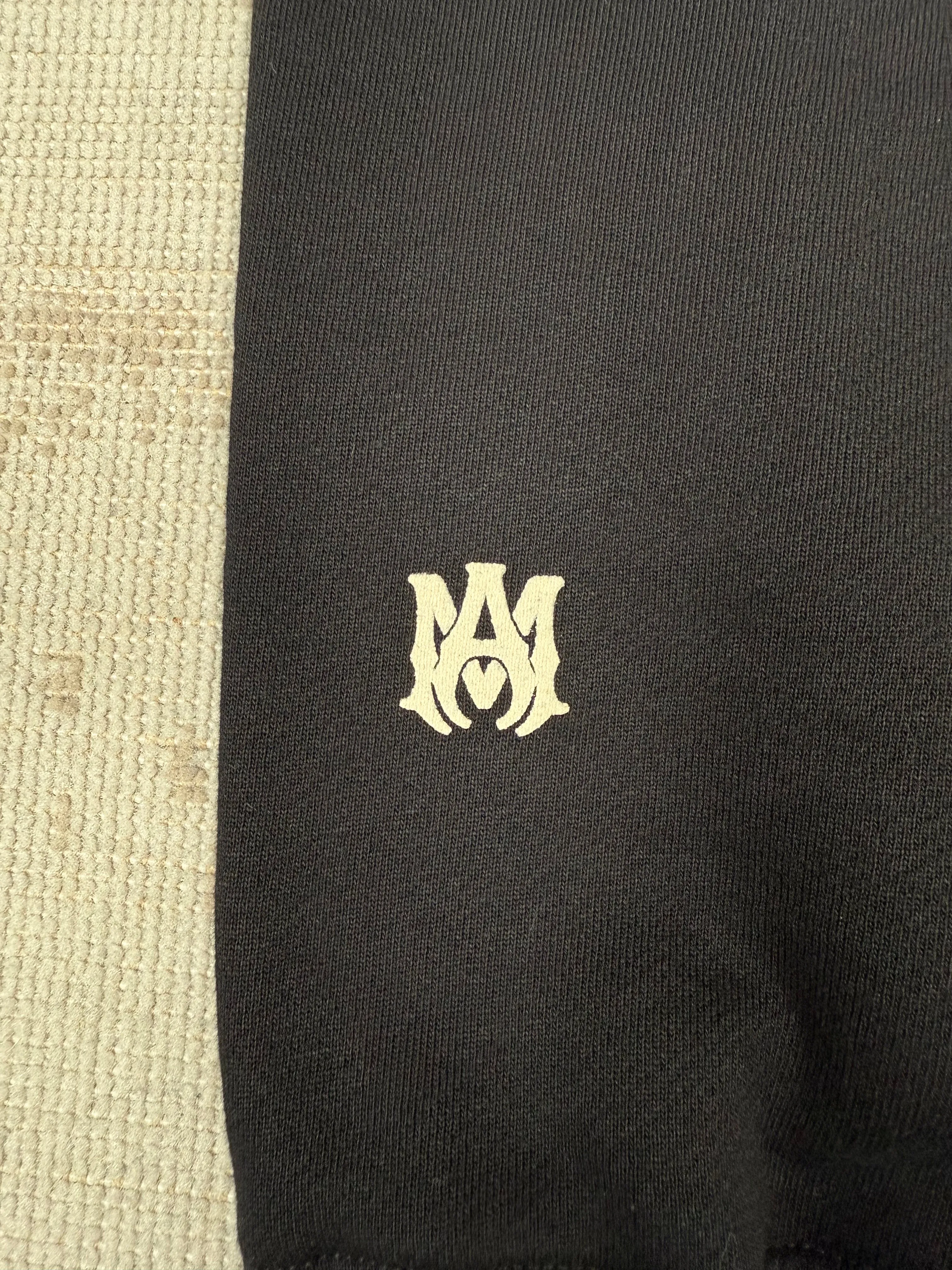 Amiri Logo Hoodie - Black (Unused)