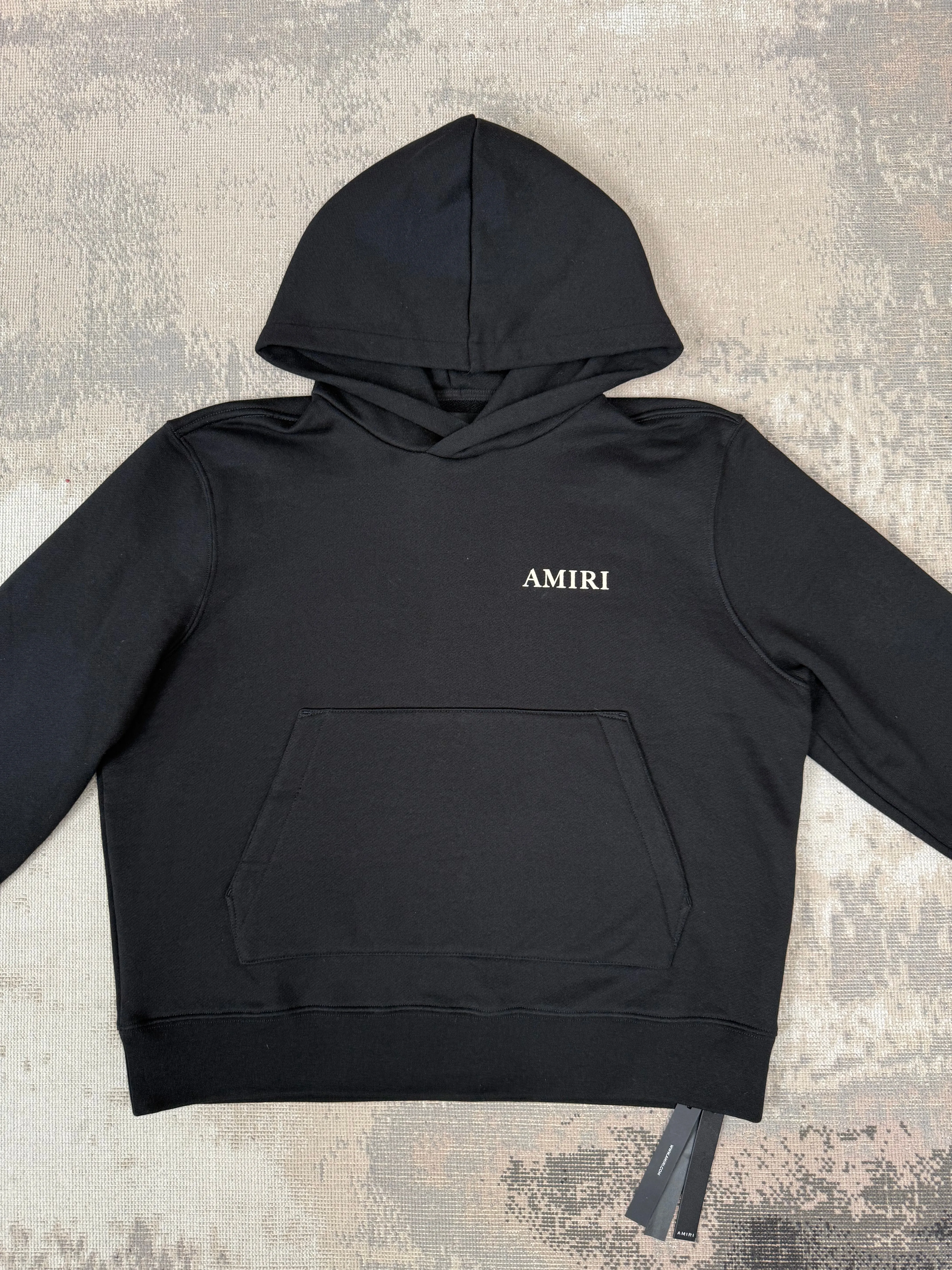 Amiri Logo Hoodie - Black (Unused)