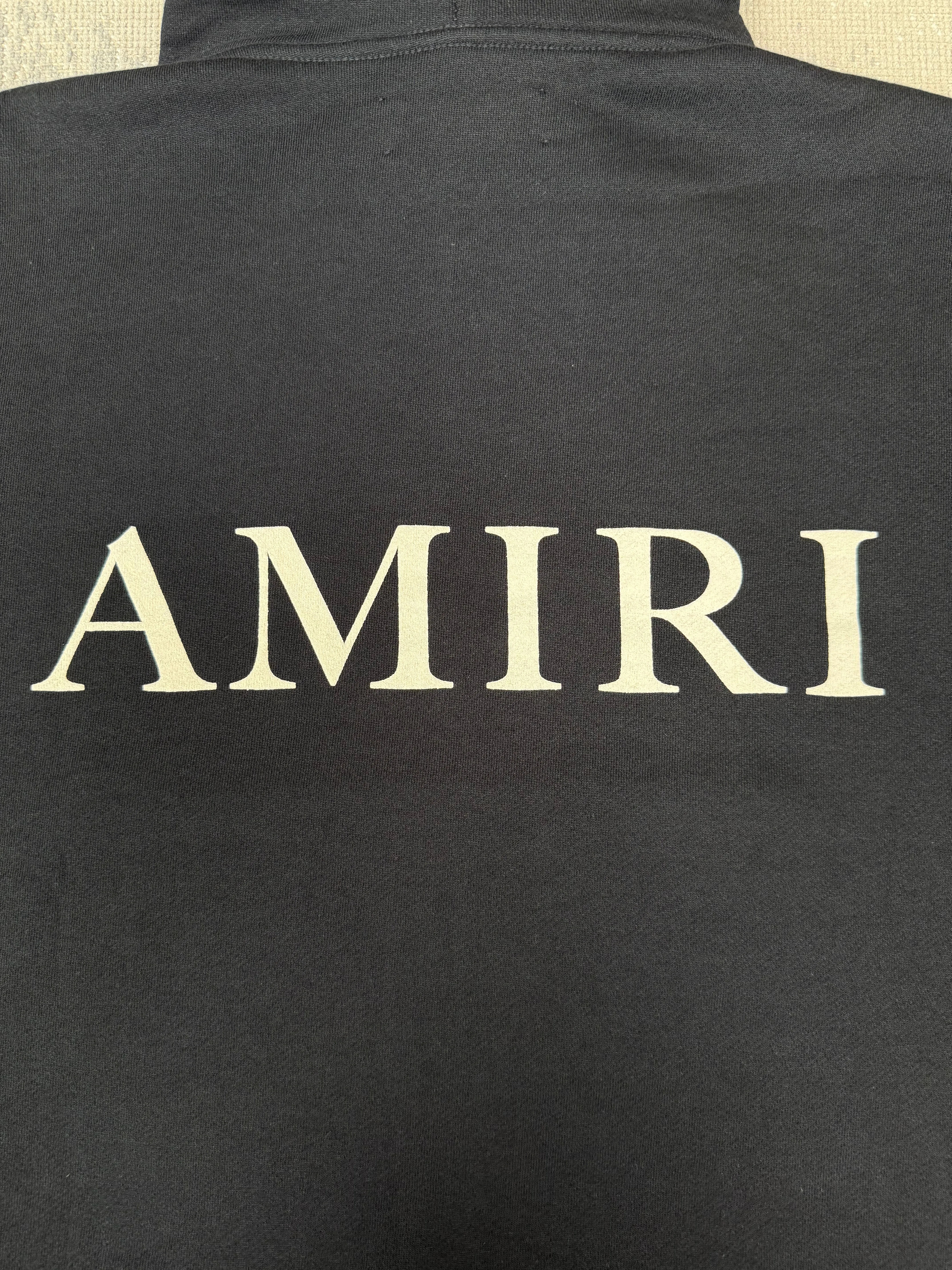 Amiri Logo Hoodie - Black (Unused)