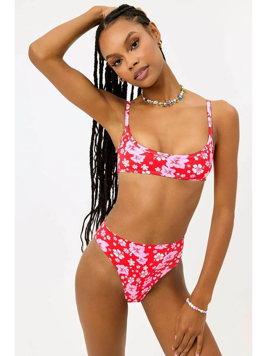 Anne High Waisted Bottom in Coconut Girl