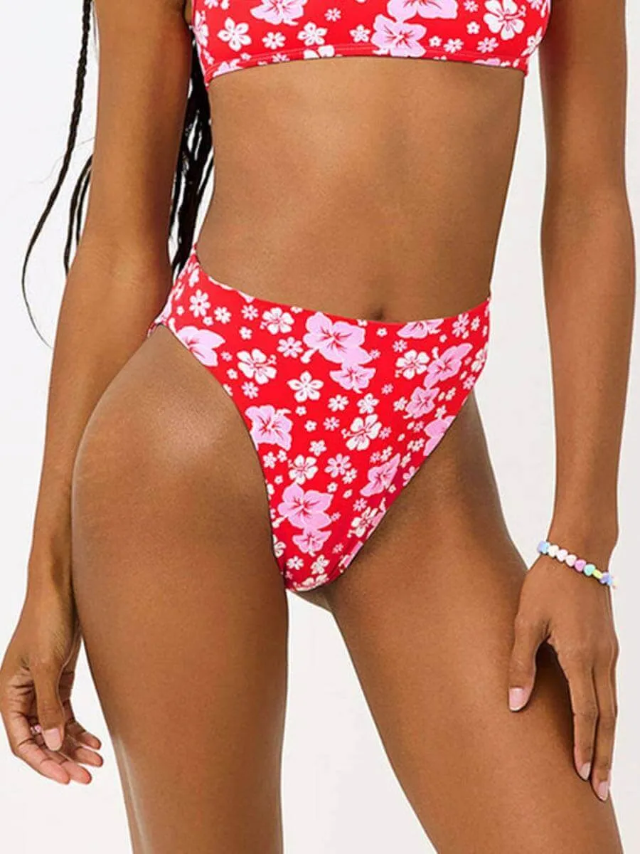 Anne High Waisted Bottom in Coconut Girl