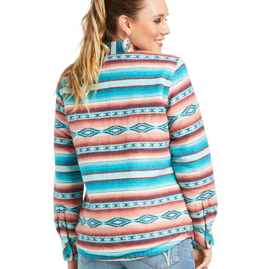 Ariat Womens REAL Shacket- Shirt/Jacket- SERAPE