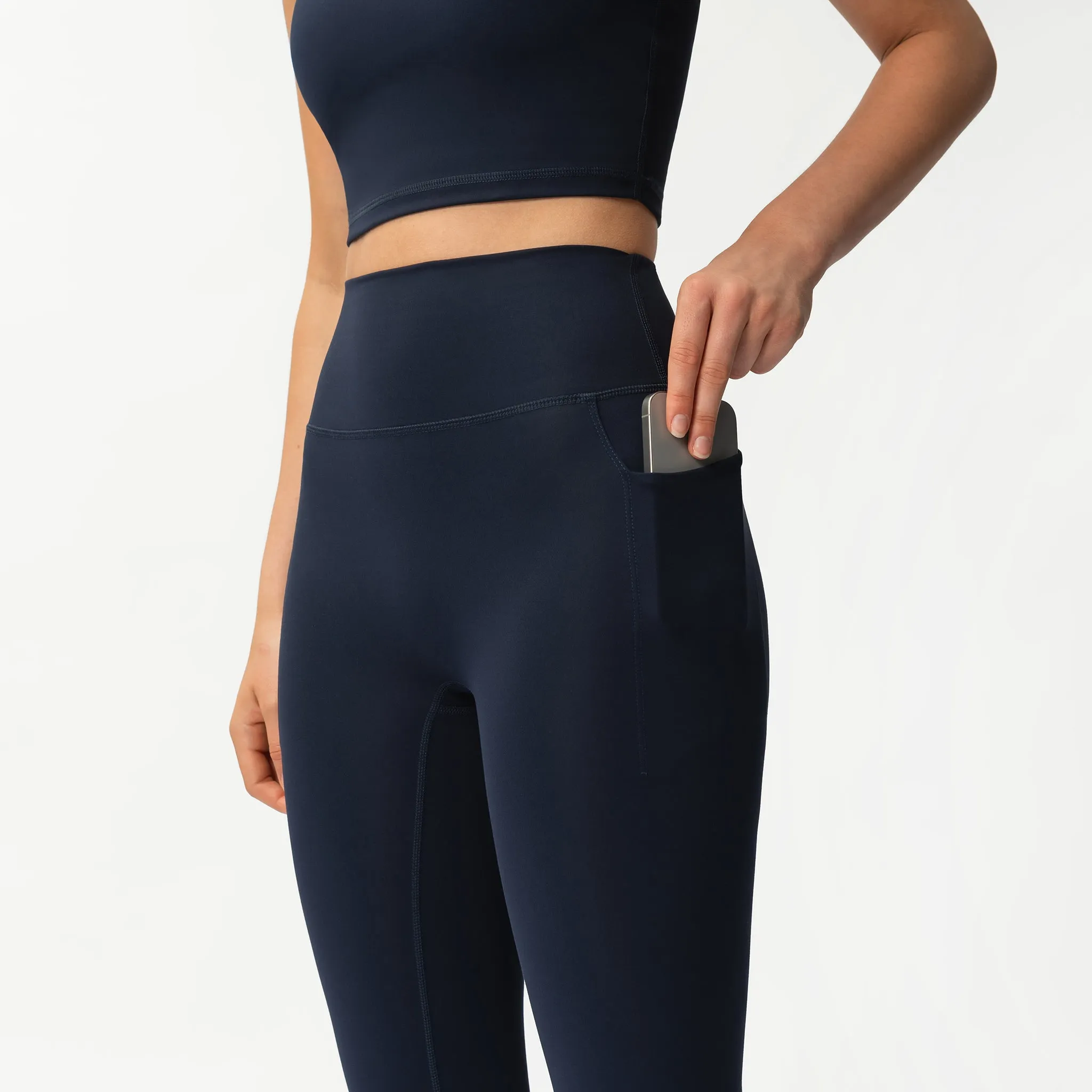 Asana Pocket Legging II Old - Midnight Blue