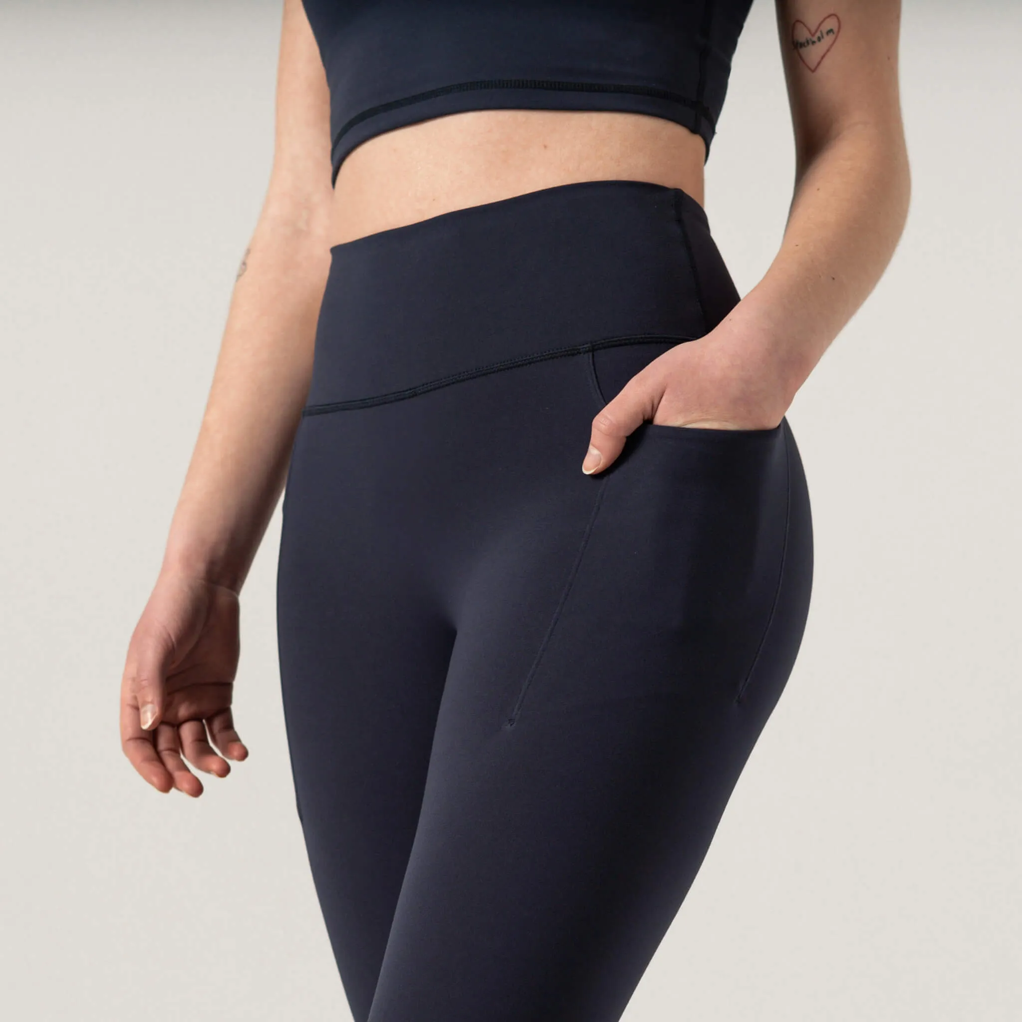 Asana Pocket Legging II Old - Midnight Blue