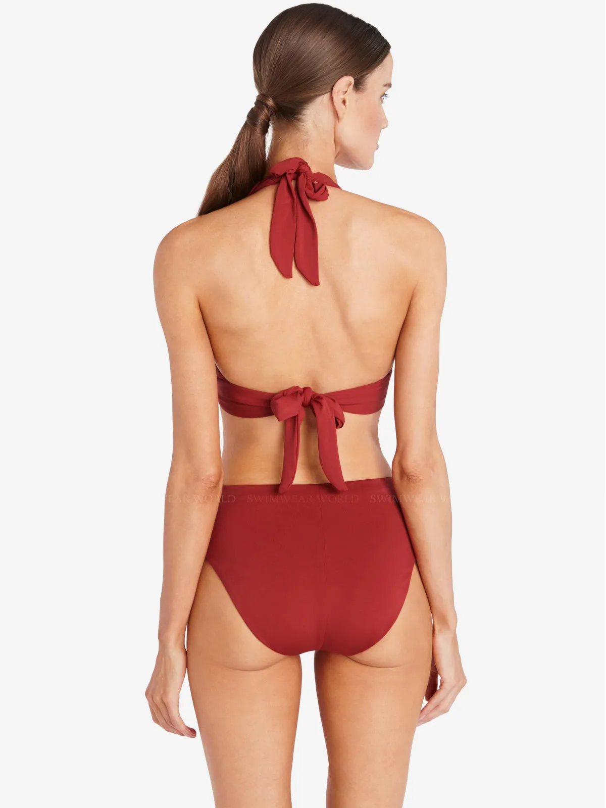 Aubrey Halter-Ava High Waist Bikini ::RET