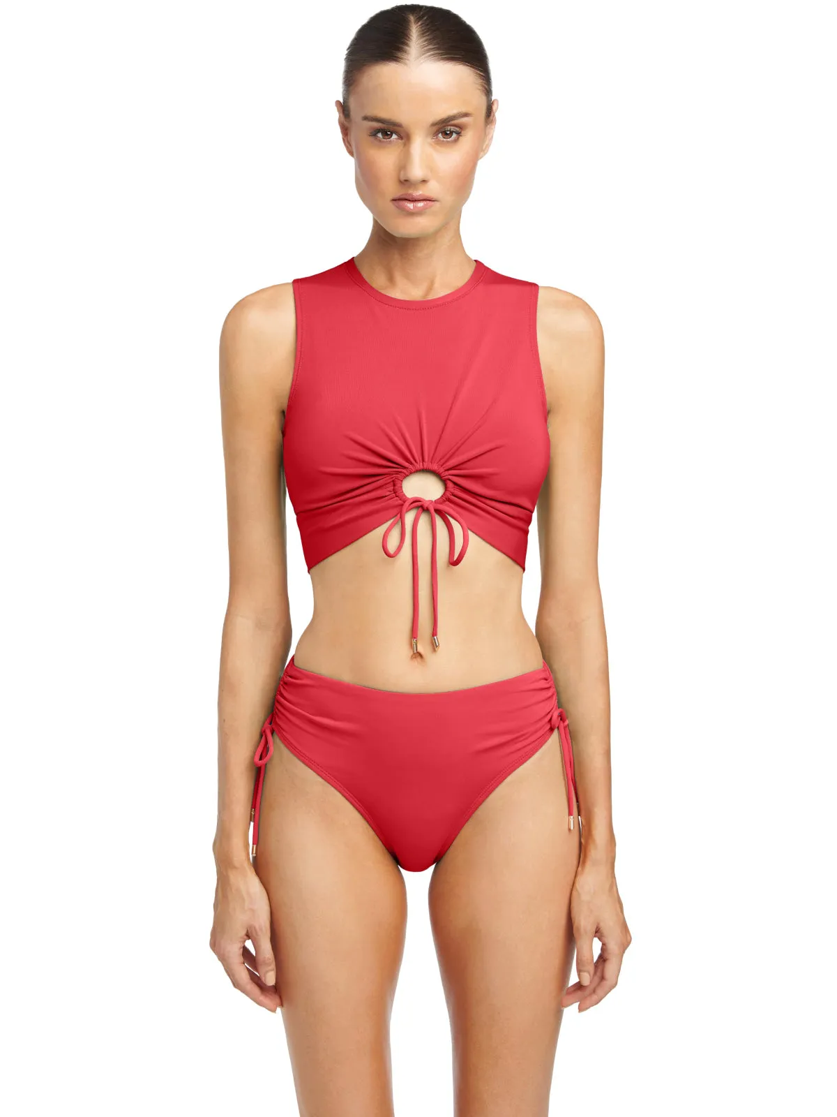 Aubrey Tank-Aubrey High Waist Bikini ::RET