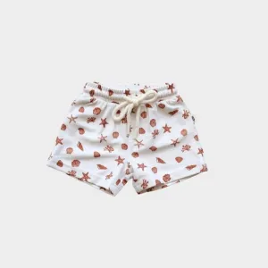 Babysprouts Boy's Swim Shorts in Seashells