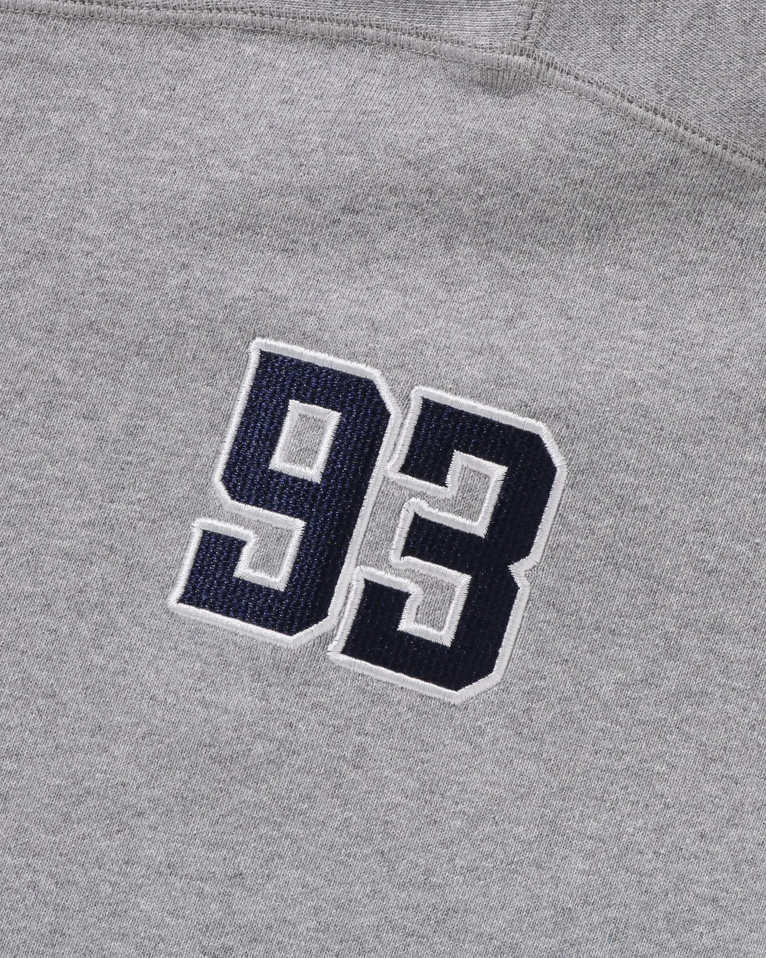 Baseball Logo Relaxed Fit Pullover Hoodie