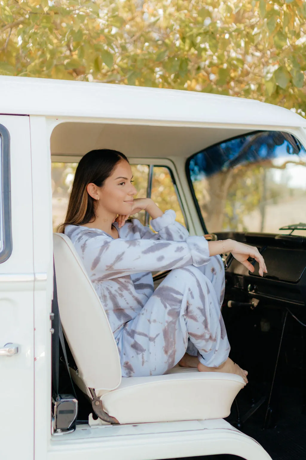 Bella Tie Dye Slouchy Set