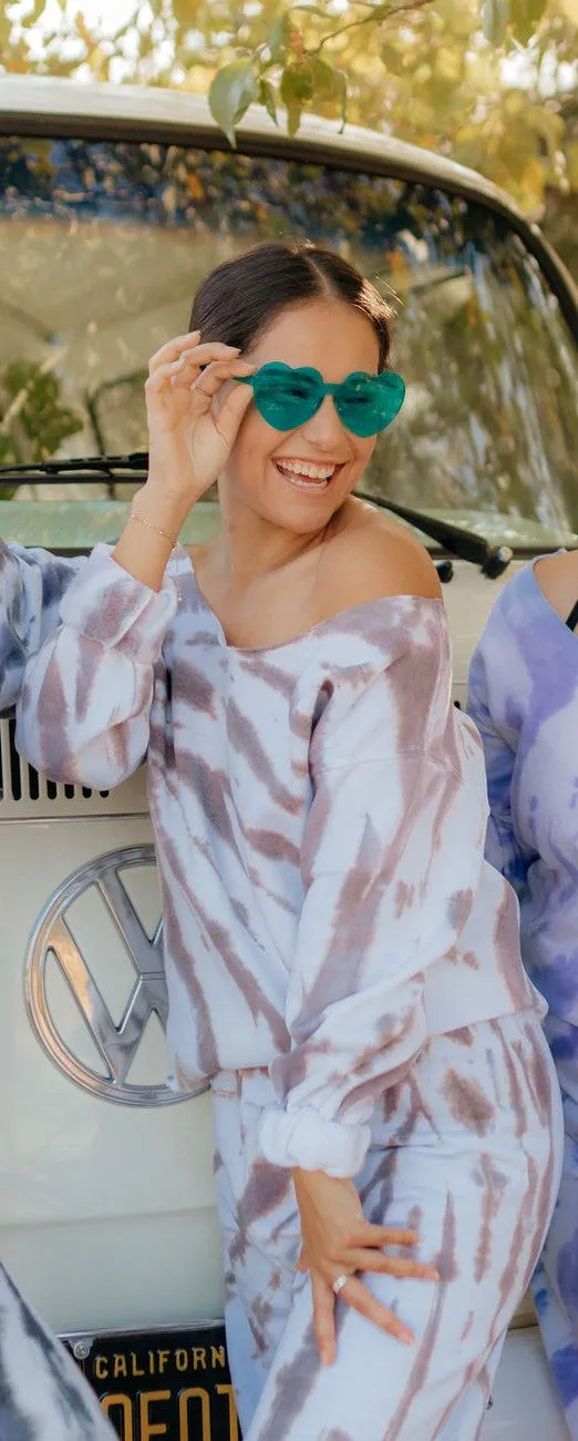 Bella Tie Dye Slouchy Set