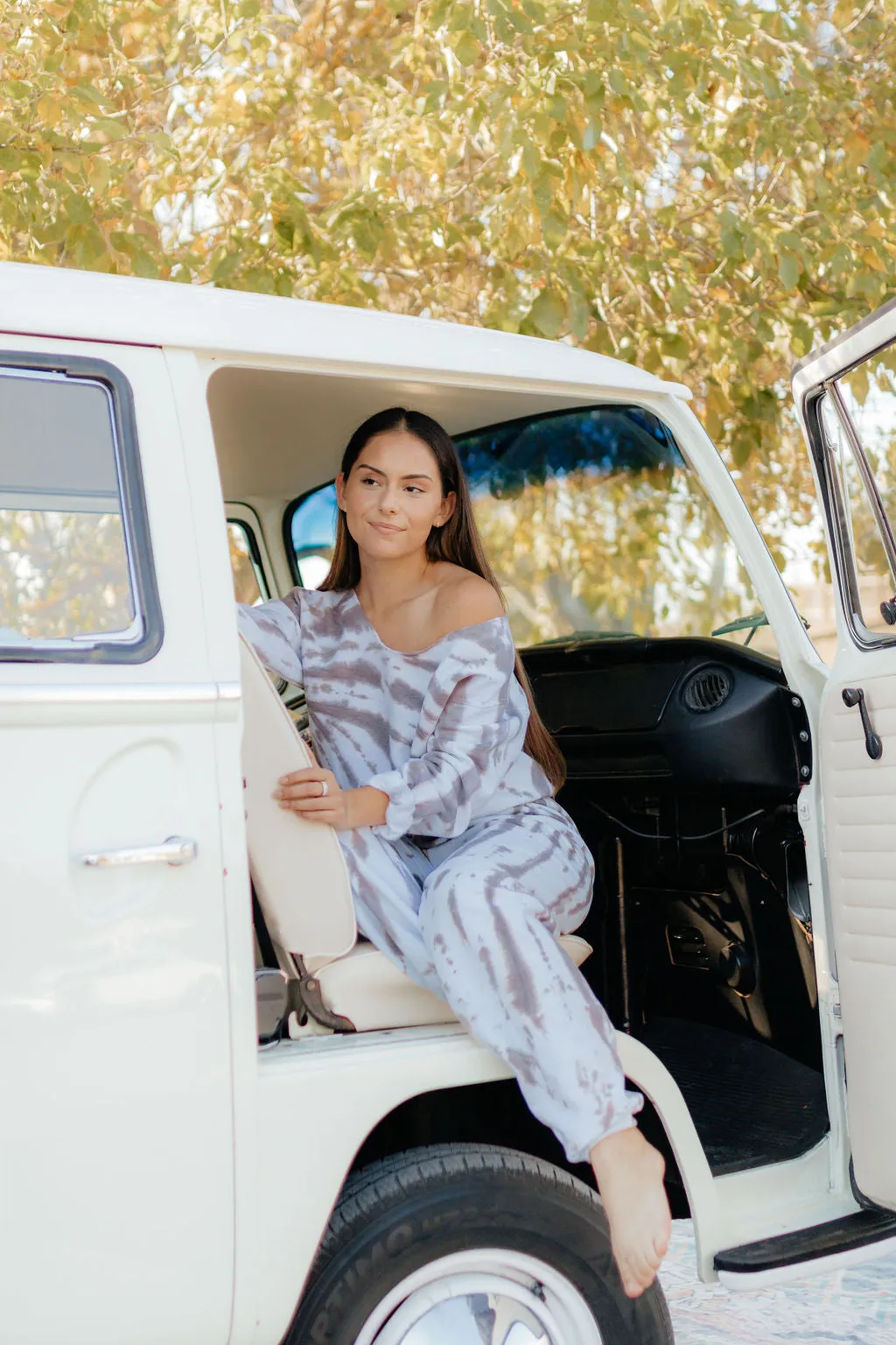 Bella Tie Dye Slouchy Set