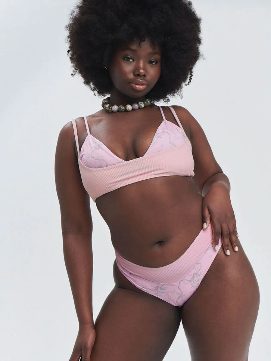 Bellamy Ribbed Bottom In Aurora