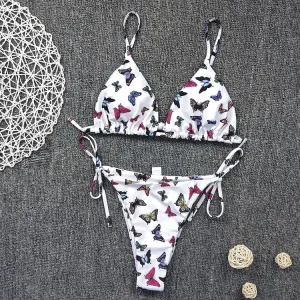 Bikini de Mariposas Triangulo