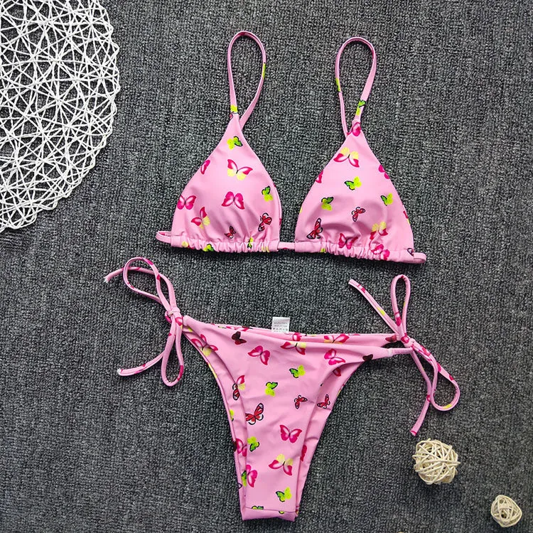Bikini de Mariposas Triangulo