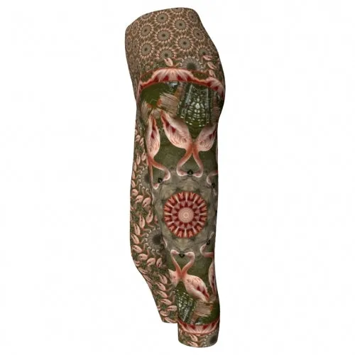 Birds of A Feather - Zoo Yoga Capris