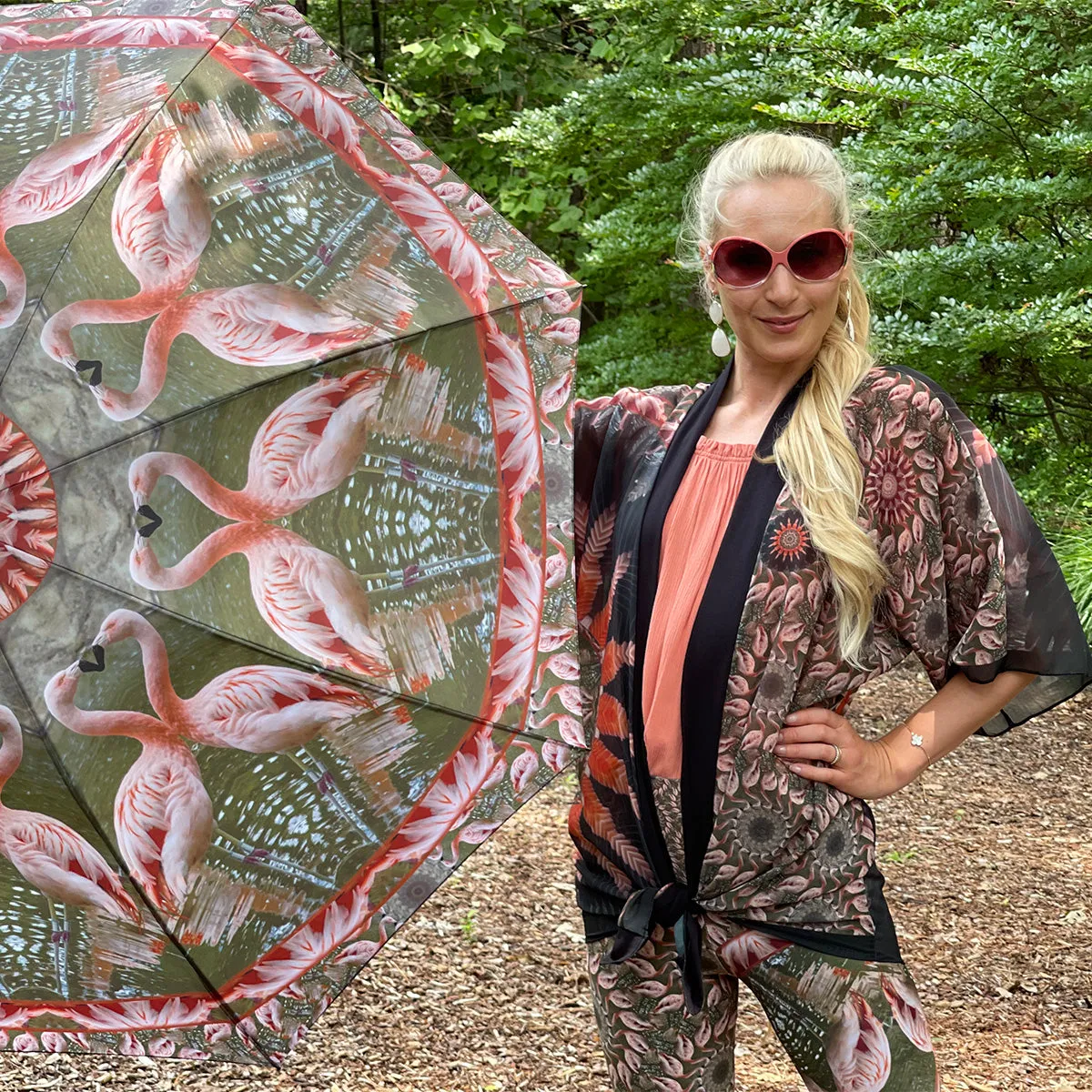 Birds of A Feather - Zoo Yoga Capris