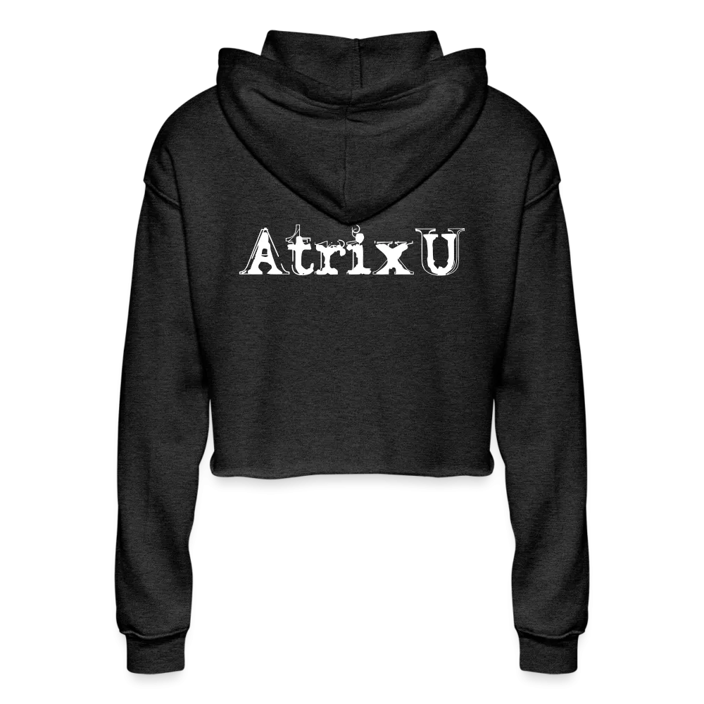 BLACK & WHITE COLLECTION Women's Cropped Hoodie