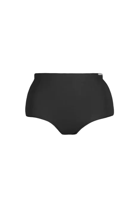 Black High Waisted Bikini Bottoms