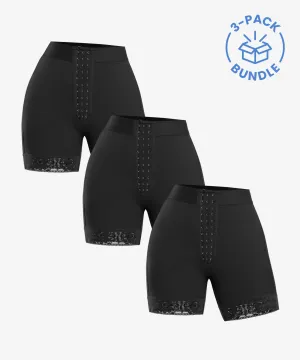 Black Hook closure Shorts 3-Pack in style 255