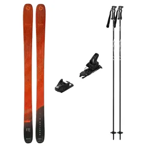 Blizzard Rustler 9 Skis 2025 with Atomic Strive 14 GW Bindings Mens Ski Package