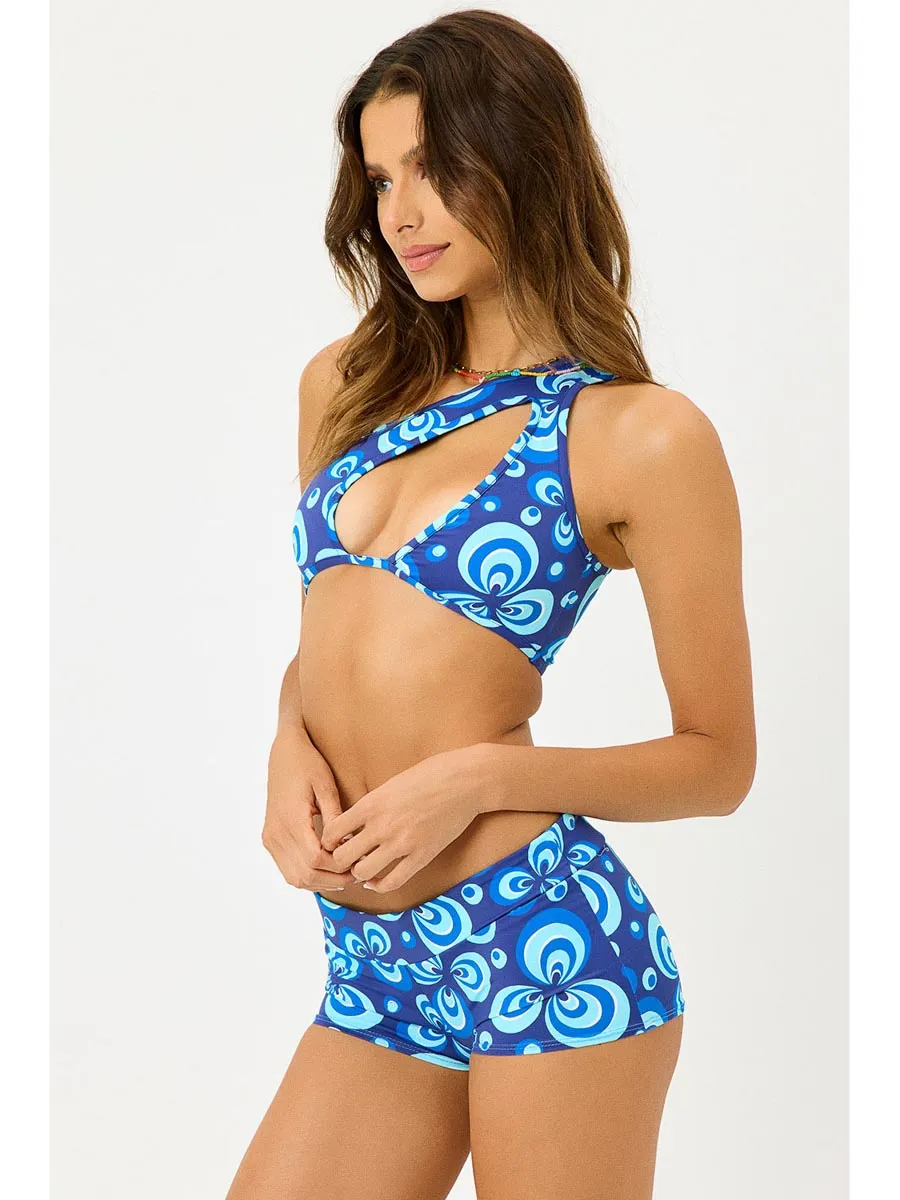 Blue Crush Boy Short In Amulet