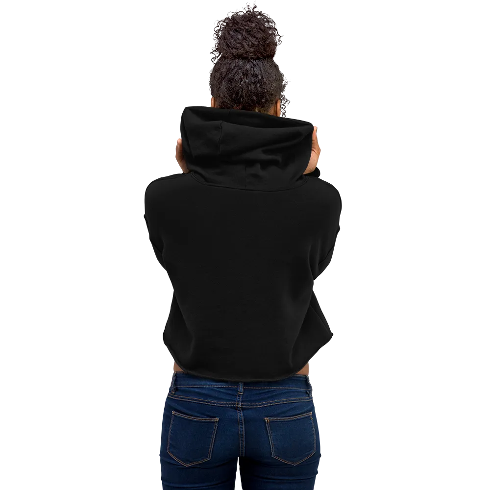 Brick Compass Logo Cropped Hoodie