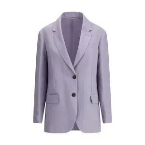 Brunello Cucinelli Hemp Blazer Jacket