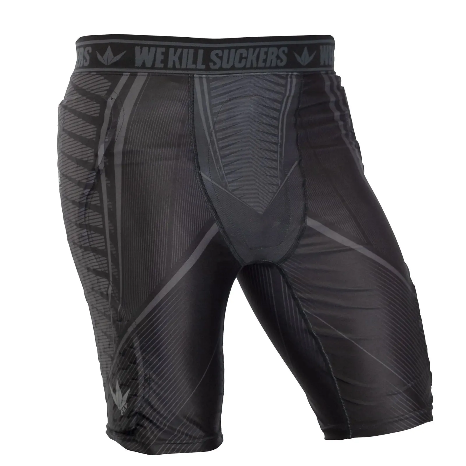 Bunkerkings Fly Compression Shorts - Schwarz
