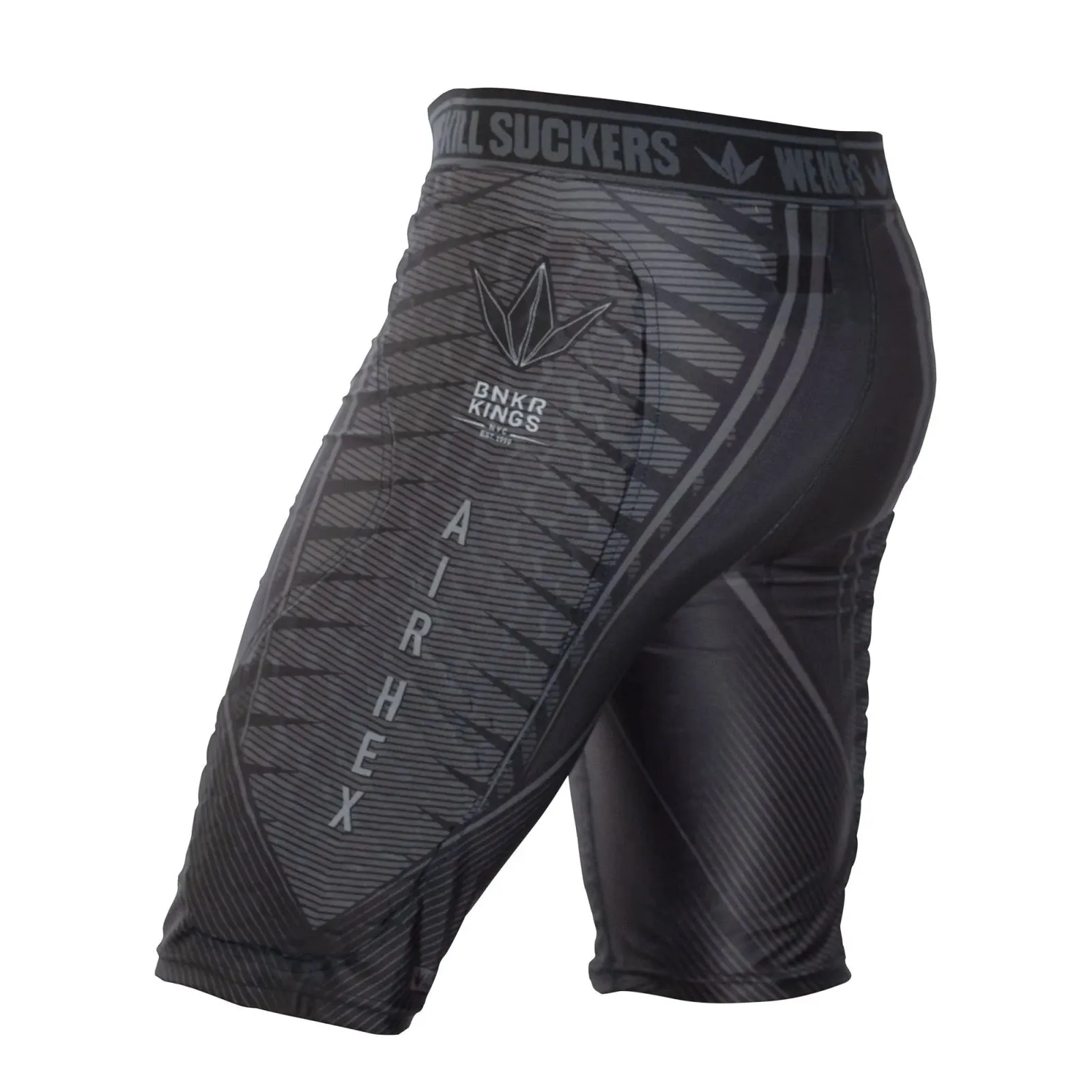 Bunkerkings Fly Compression Shorts - Schwarz
