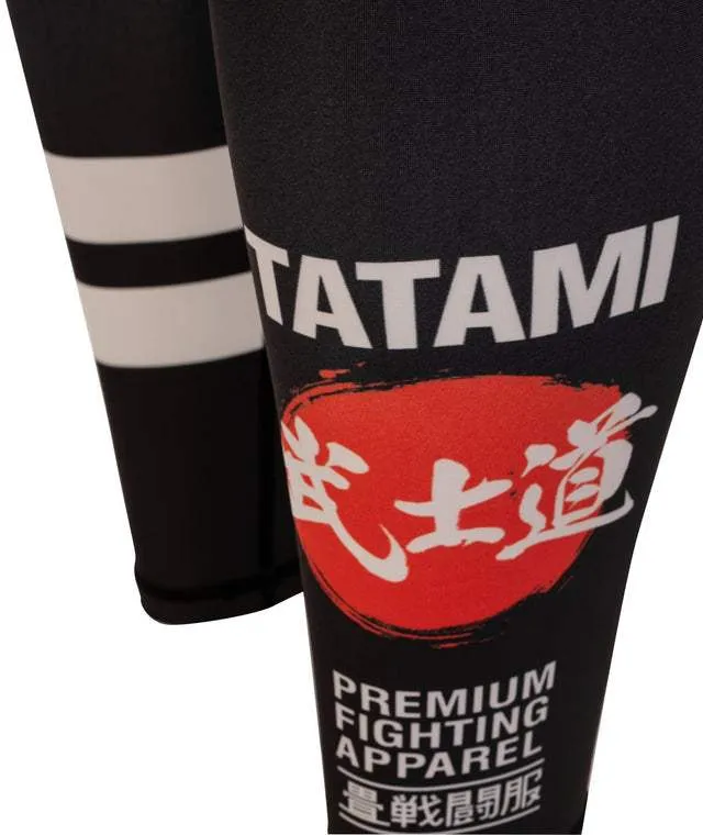 BUSHIDO BLACK GRAPPLING SPATS