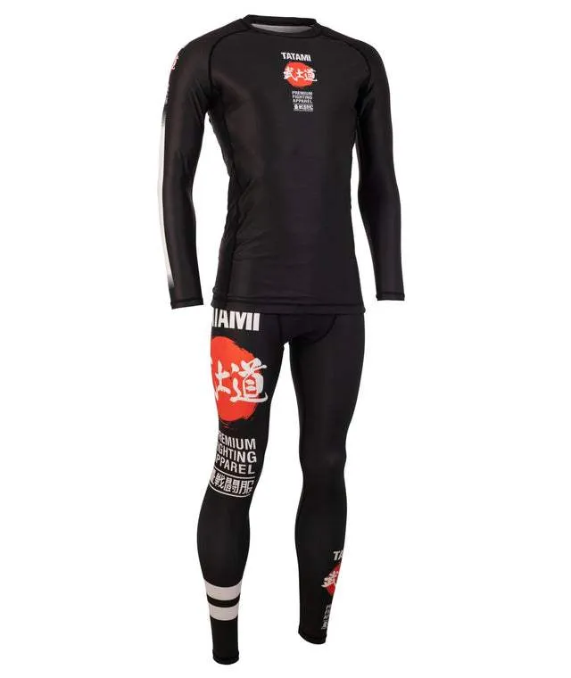 BUSHIDO BLACK GRAPPLING SPATS
