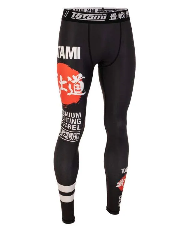BUSHIDO BLACK GRAPPLING SPATS